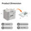 Meuble-lavabo 24 po avec lavabo en céramique-556311135-556311105