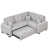 Velours gris velours est en rupture de stock