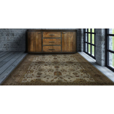 Severus Wool Oriental Indoor Rug