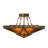 Star Mica Semi Flush Mount