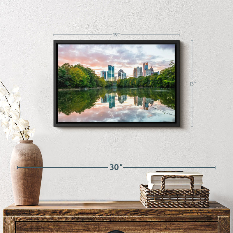 Impression sur toile Midtown Atlanta Park, H 13 po x l 19 po