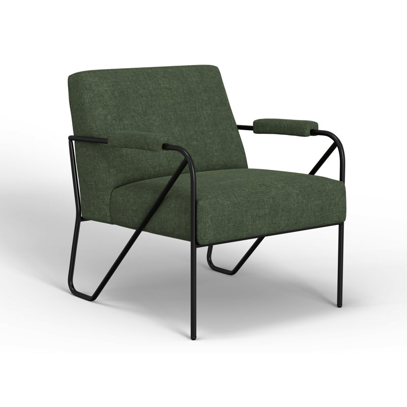Fauteuil Amiyha, Polyester vert