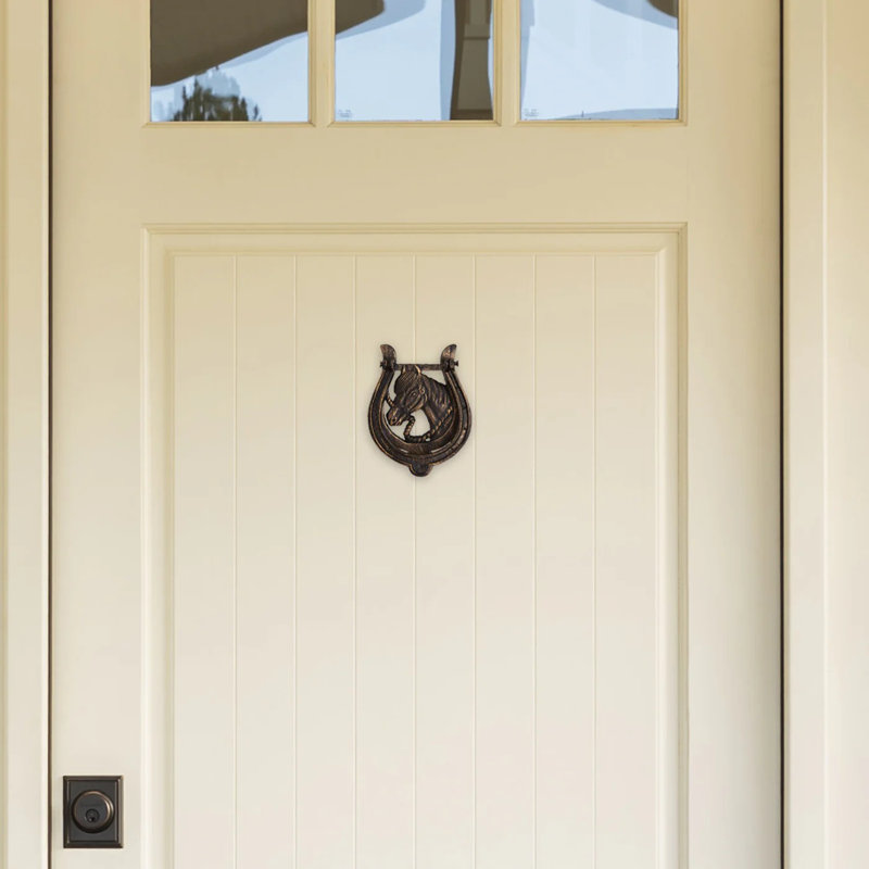 Heurtoir de porte en fer