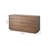 Black Walnut Living Room Simple Entrance Cabinet Solid Wood Accent Chest