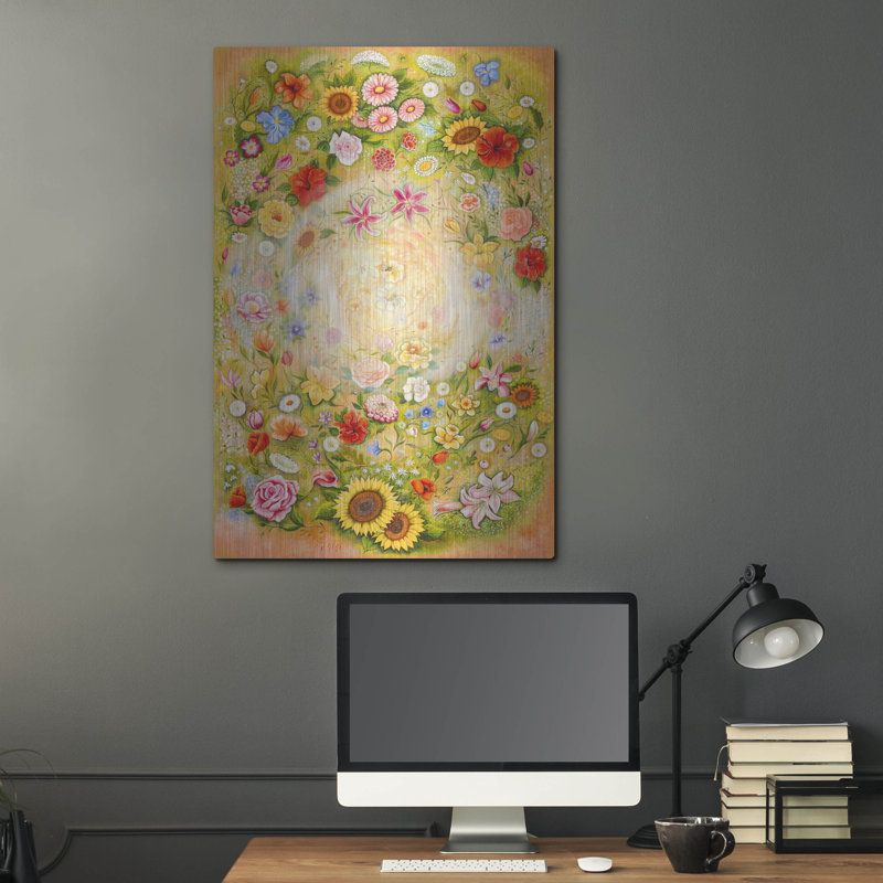  «Honey» par Olga Dorenko, art mural en métal, 24 po x 36 po, H 36 po x l 24 po