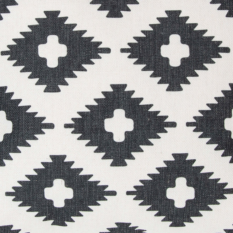 Geometric Print Indoor-Outdoor Cushion, Multicolour