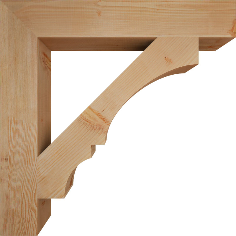 Support de bloc Balboa, Sapin de Douglas lisse, L 5 1/2 po x P 38 po x H 38 po