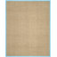 Tapis naturel / turquoise en bambou Chester-1992292940