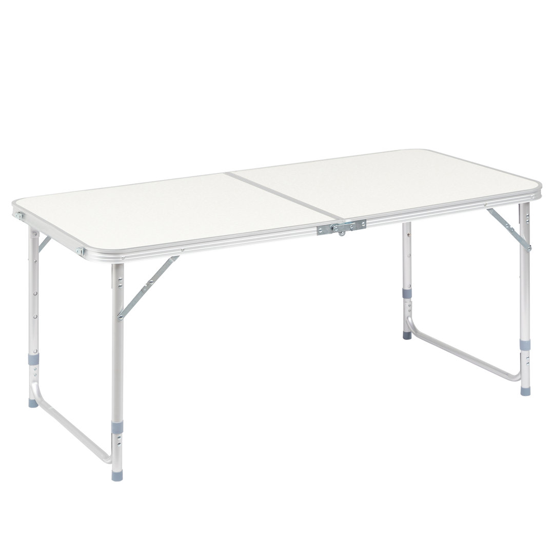 119.9cm Rectangular Adjustable Folding Table