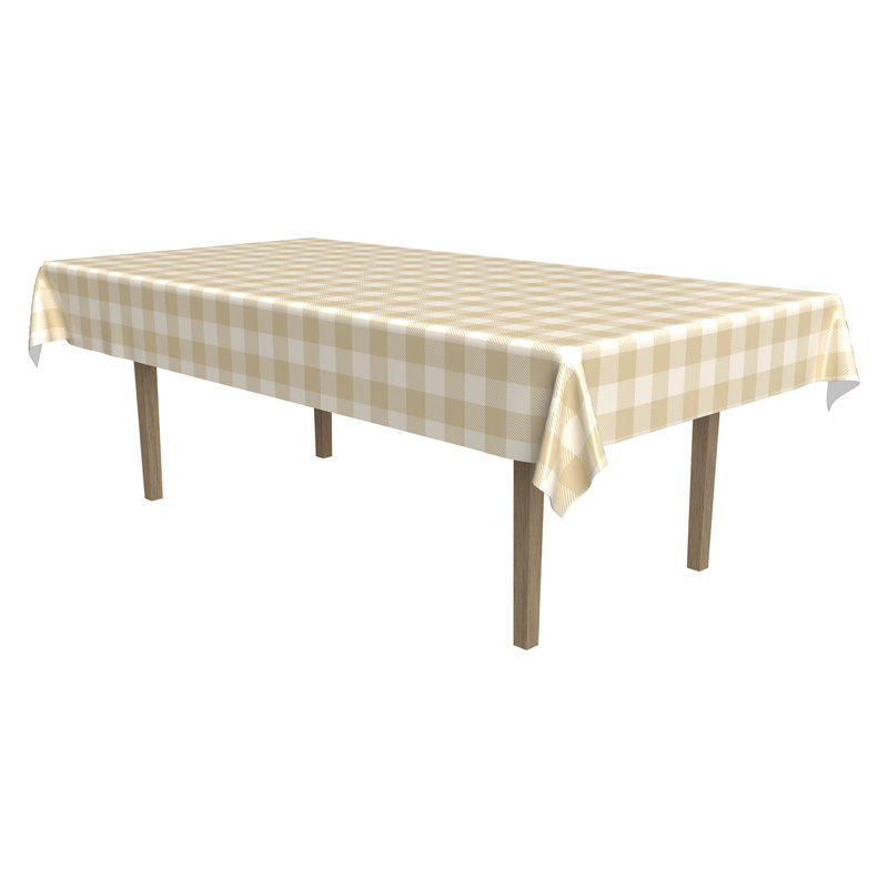 Nappe écossaise 54 po x 108 po, paquet de 12