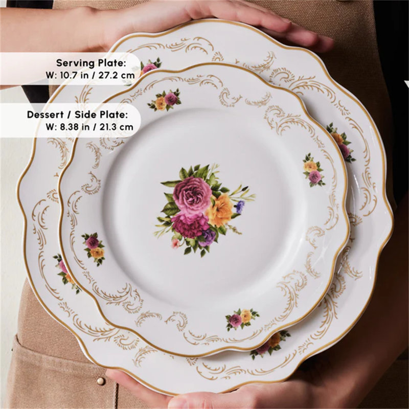 Stoneware Dinnerware Set 24 Piece - Service for 6