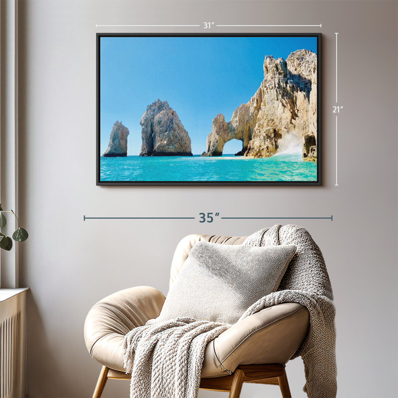 Plage "Arche de Cabo San Lucas", H 21 po x l 31 po