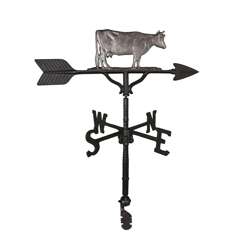 Cow Weathervane, Swedish Iron