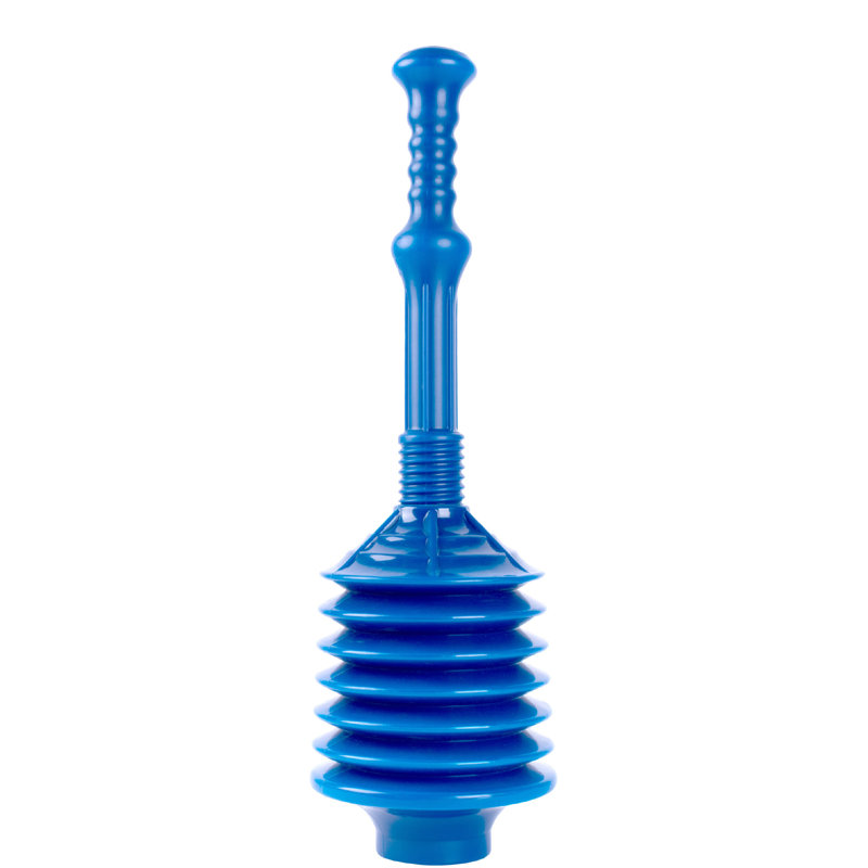 Utility-Sink Plastic Plunger, Blue