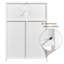 Armoire de salle de bain autoportante l 22 po x H 34,1 po x P 11,5 po Brigit-420474284-485785357