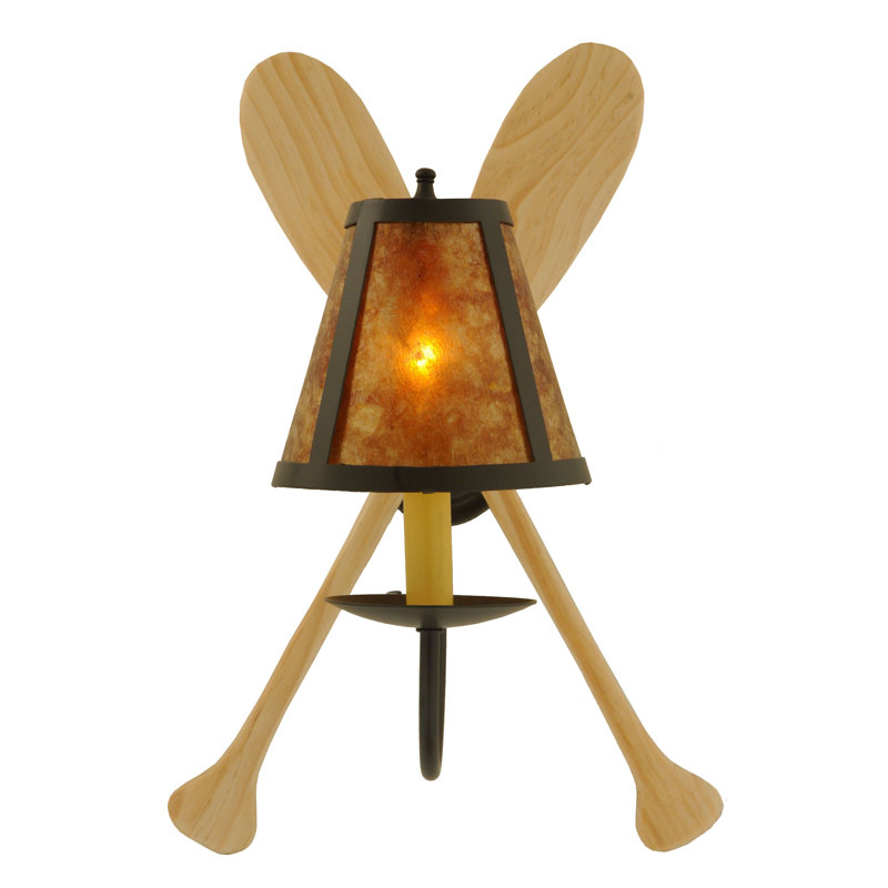 Rustic Lodge 1 - Light Armed Sconce