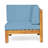 X-Back Loveseat, Blue