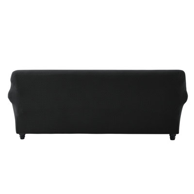 Luxury Microfiber Stretch Spandex Box Cushion Sofa Slipcover – Soft, Breathable, Wrinkle-Resistant & Durable Anti-Slip Furniture Protector