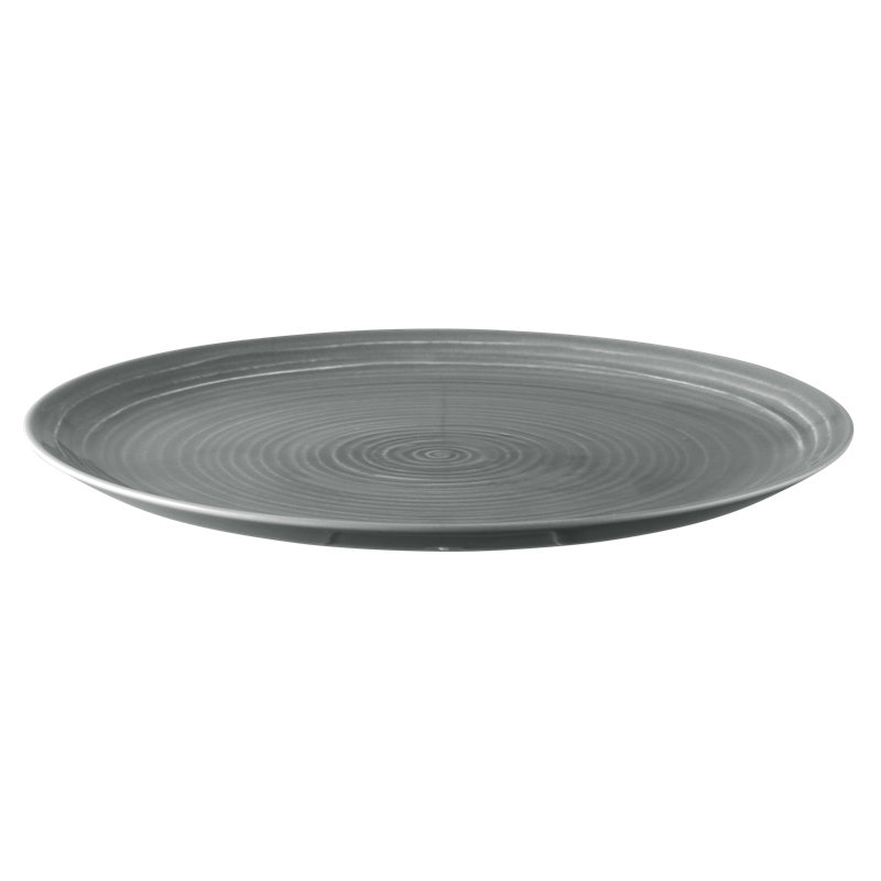 Round 27.5cm Dinner Plate, Peal Grey