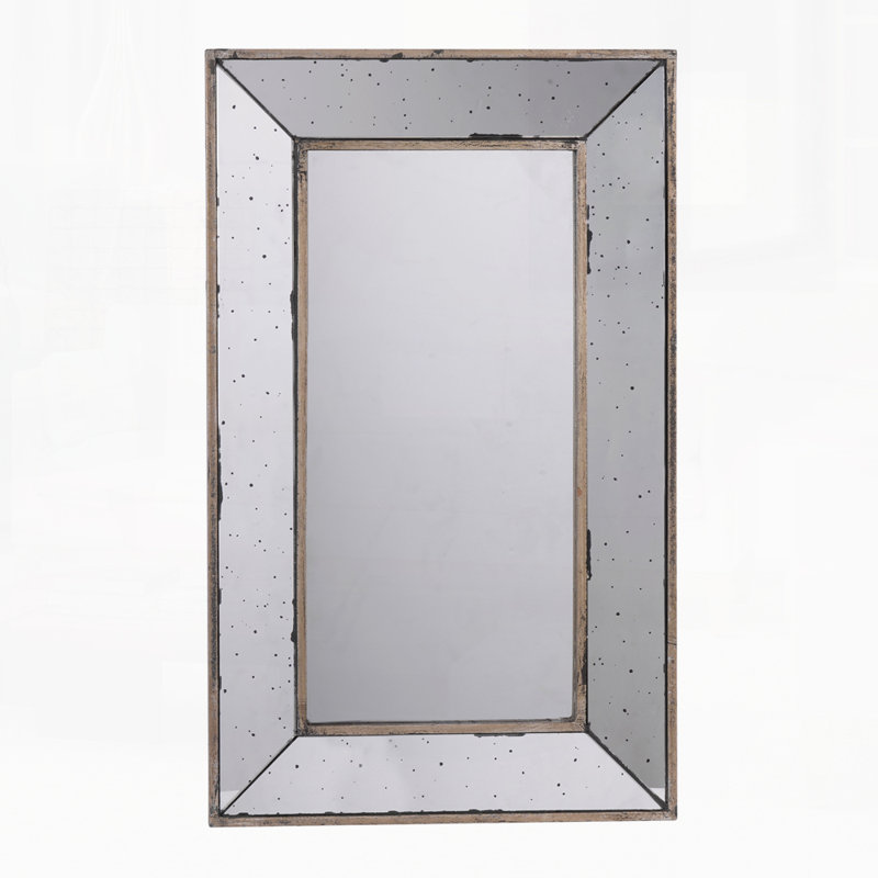 Miroir mural ou plateau décoratif traditionnel 16,5 x 24 po