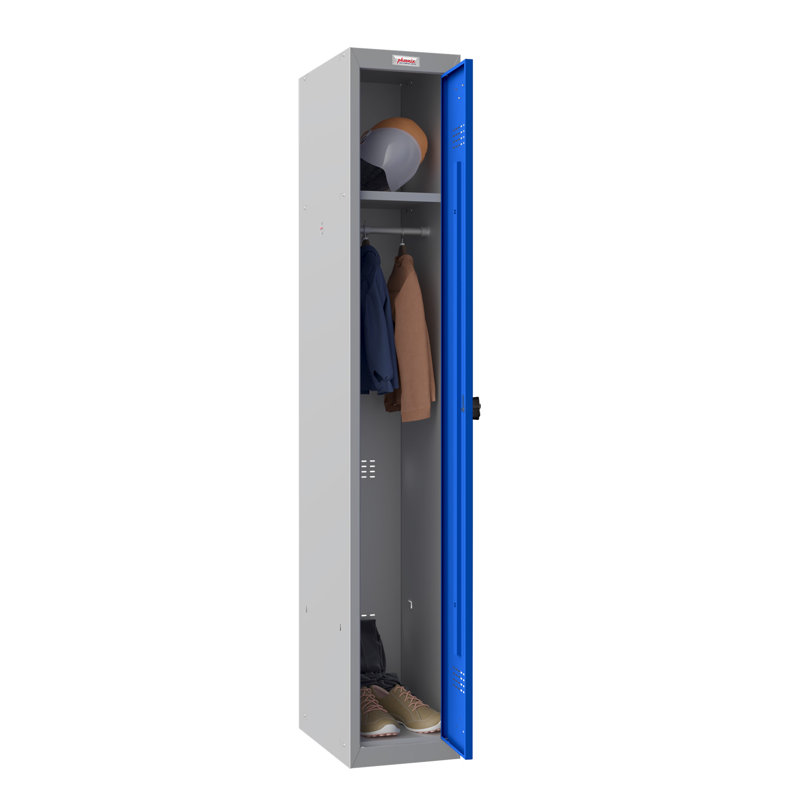 Metal 1 - Tier 30cm with Dial / Combination, Blue, Dial / Combination