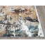 Tapis brun à motif abstrait Rian-582734859