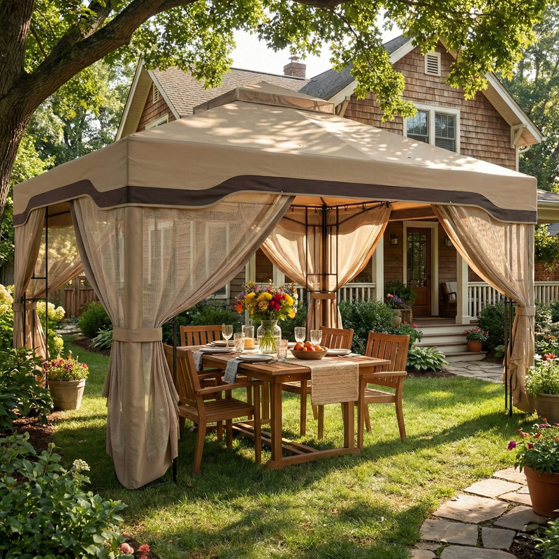 Gazebo, Khaki