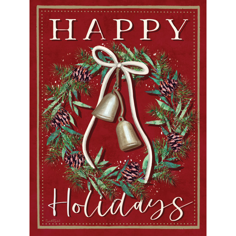 Winterbury Happy Holidays par Elizabeth Tyndall, H 30 po x l 20 po