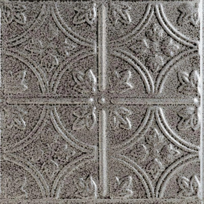 Tincraft Flush Tegular 15/16 2 ft. x 2 ft. Drop-In Mineral Fiber Acoustic Ceiling Tile, Set of 12