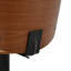 Swivel Yes Bar Stool with Steel Frame