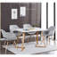 Geary Upholstered Dining Chair | Armchair | Solid Wooden Legs-1190907879