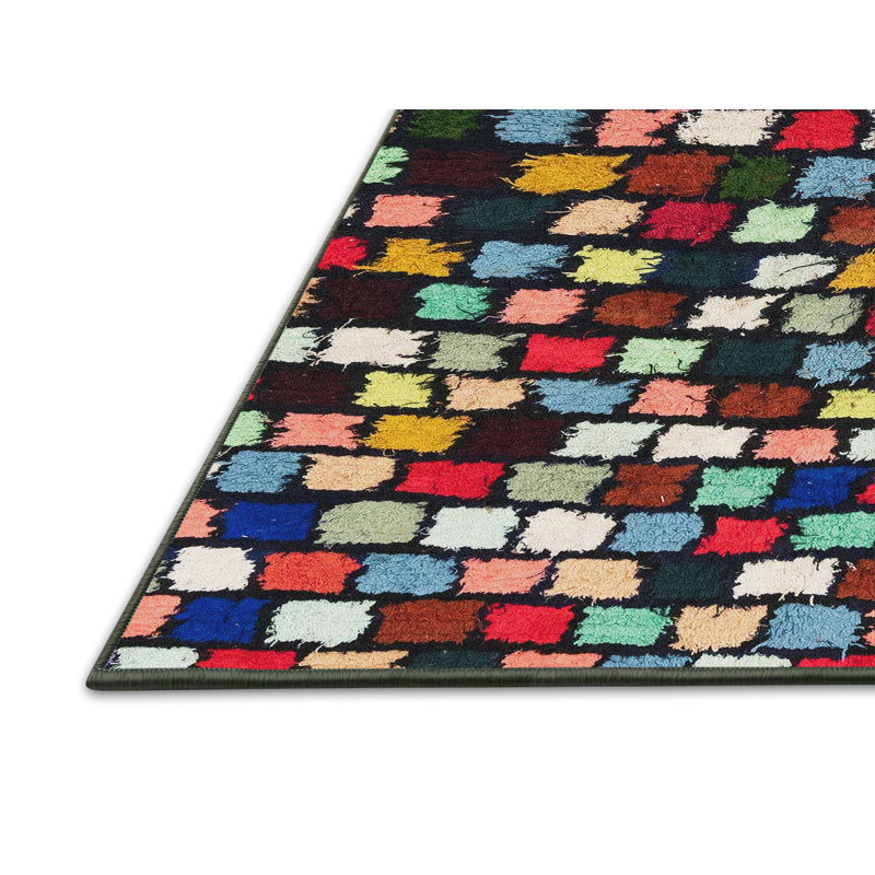 Abstract Indoor Rug, Rectangle 6' x 9'