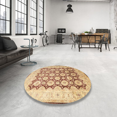 Tapis décoratif crème Damaris oriental