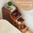 Solid Wood End Table With Storage-442249565