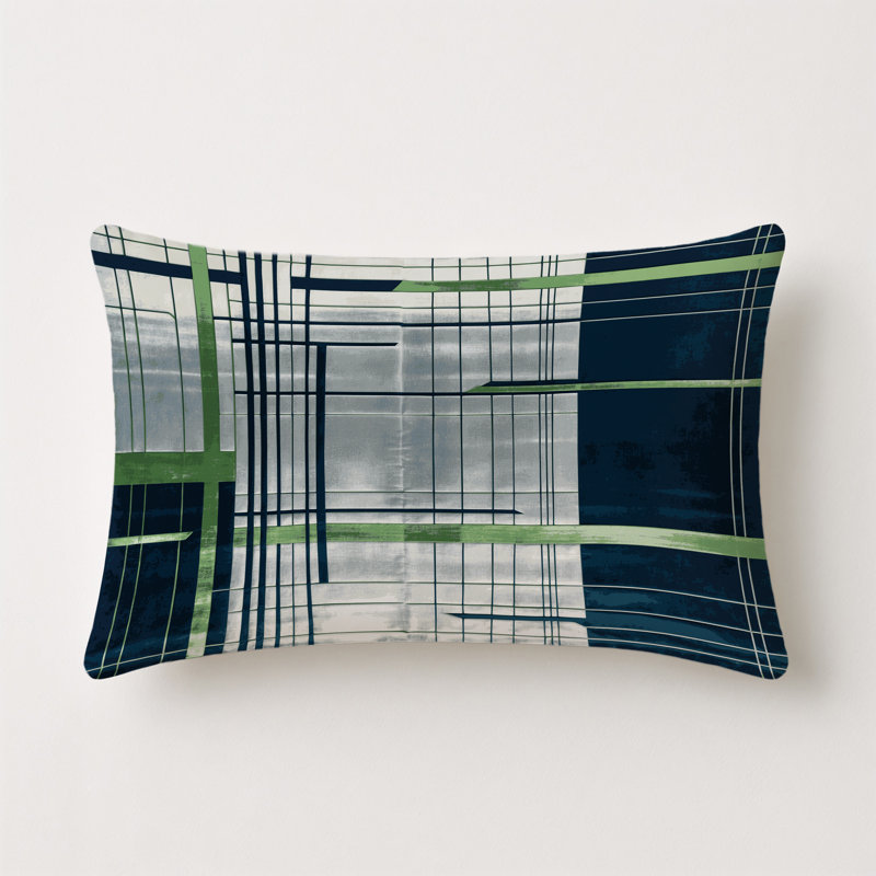 Interstellar Path Indoor And Outdoor Throw Pillow, Rectangle 14"H x 20"W
