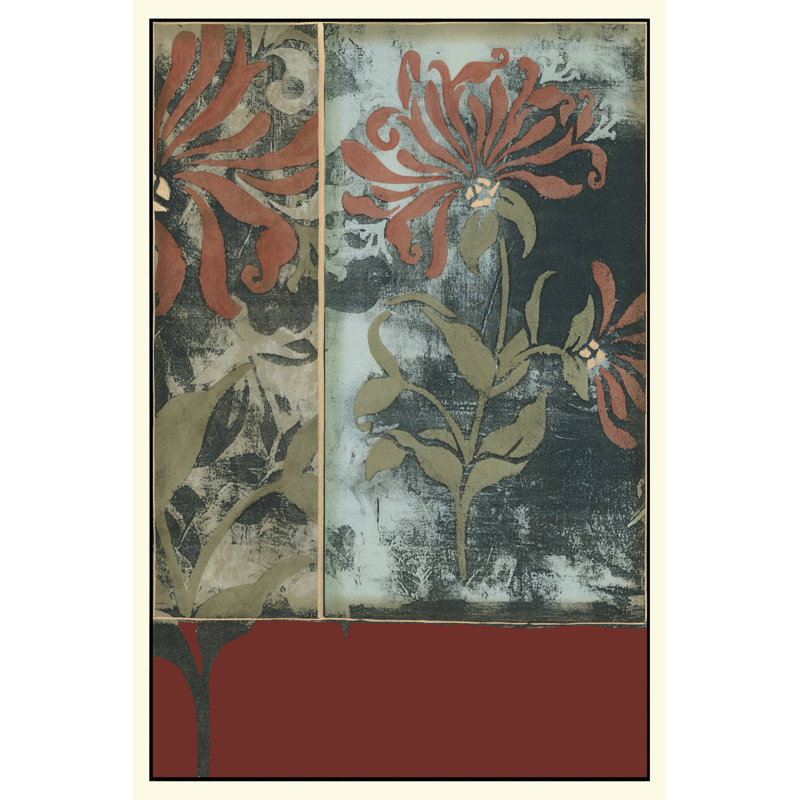 Silhouette Tapestry IV by Jennifer Goldberger - Wrapped Canvas Painting, 76cm H x 51cm W