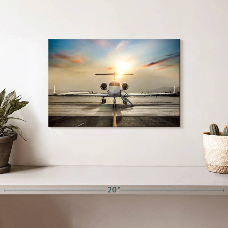 Mehar Private Aircraft, 8" H x 12" W