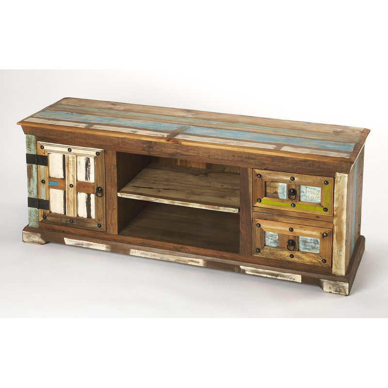 Maquisha Solid Wood TV Stand for TVs up to 65"