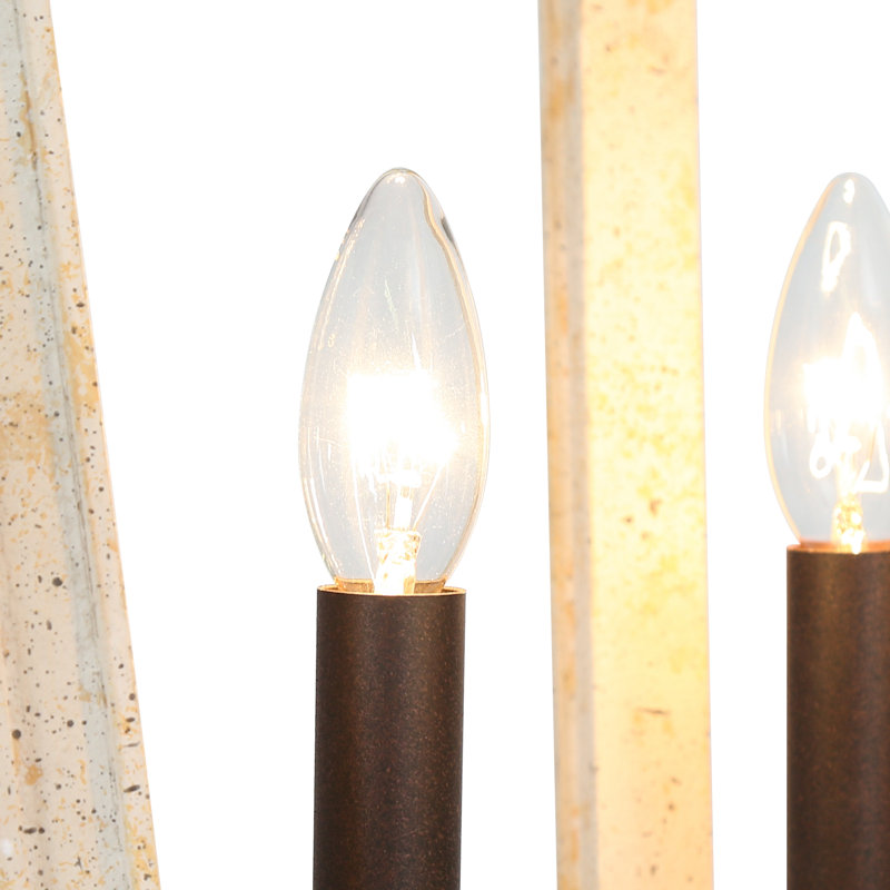 Marcus 4 - Light Dimmable Geometric Chandelier