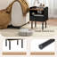 41cm W Metal Bedside Table-1308406301