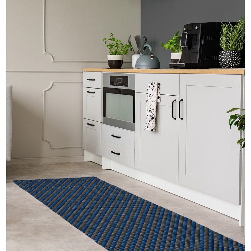 Chenille Geometric Indoor Rug, Runner 2'6" x 8'