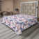 Ambesonne, drap plat floral pivoines, art botanique printanier