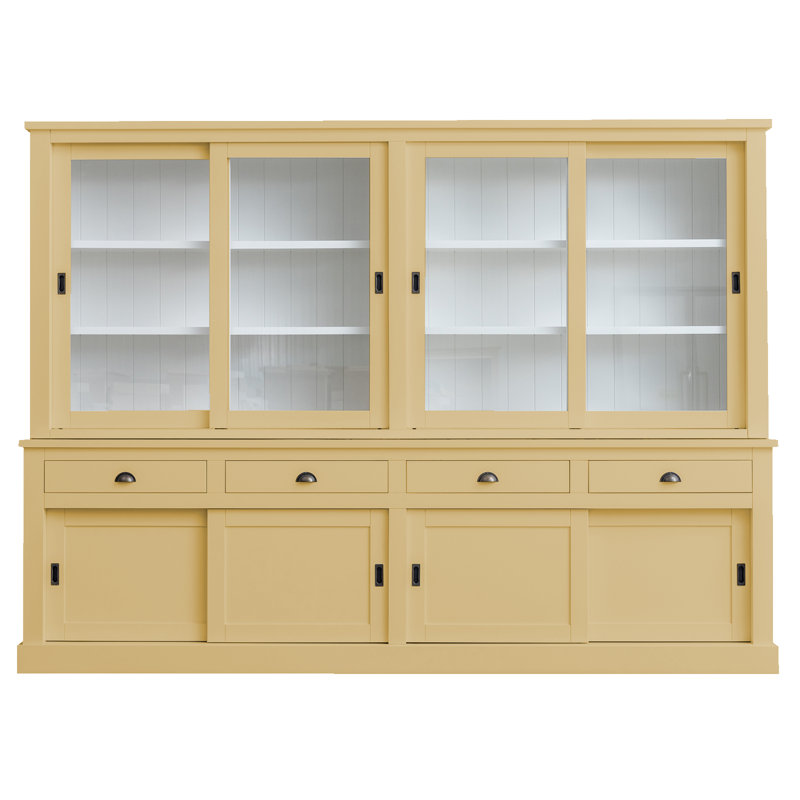 Butler Display Cabinet, Beige 