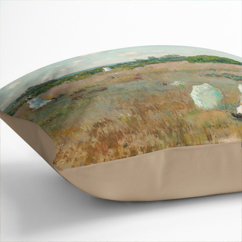 Square Cushion, 55cm H x 55cm W x 20cm D, Stone