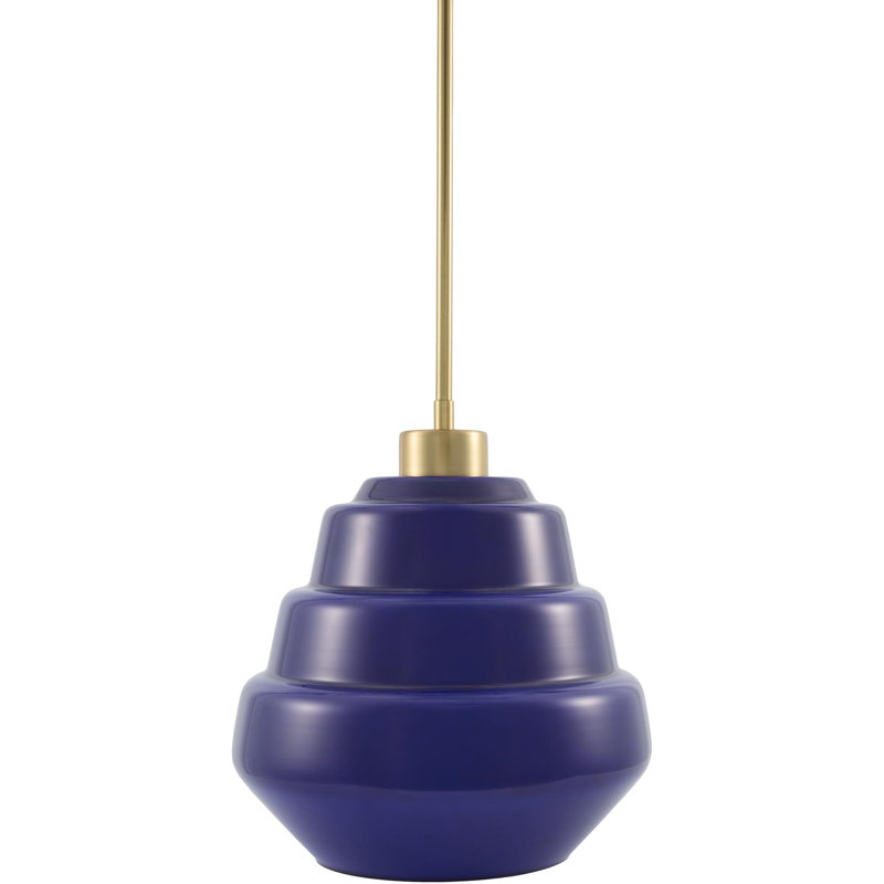 Fellers Pendant, Bright Blue