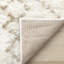 Tapis à motif de treillis géométrique beige Kostantza-360197954