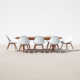 Anautica 93'' Rectangular 8 - Person Outdoor Dining Set