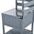 62.3" Patio Kitchen Island Solid Wood Kitchen Cart with Stainless Table Top-320644337