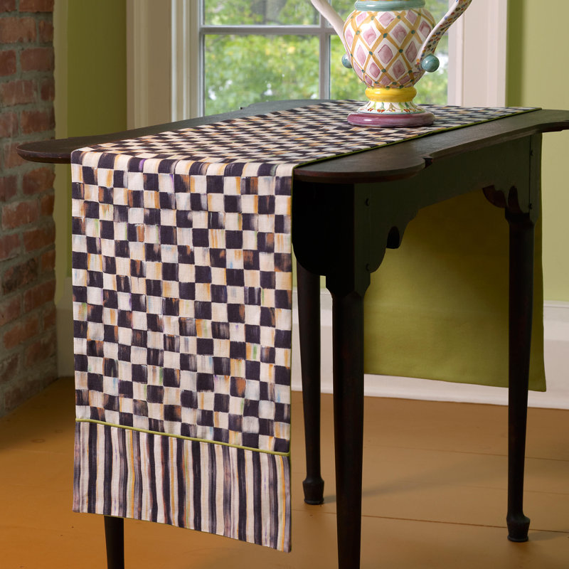 Courtly Check® & Stripe Table Runner