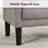 Tufted Accent Living Room Armchair-697757182